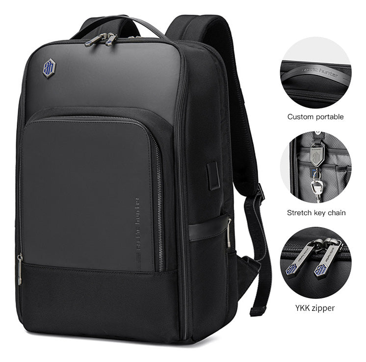 ARCTIC HUNTER τσάντα πλάτης B00403-GY με θήκη laptop 15.6", USB, γκρι - Timo Leon™ Shop