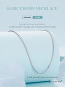 BAMOER αλυσίδα λαιμού Charm SCA019, 45cm, ασήμι 925, ασημί - Timo Leon™ Shop