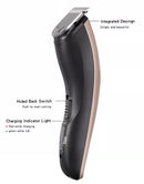 HTC ασύρματη κουρευτική μηχανή AT-1210A, 4 μήκη κοπής, ροζ χρυσό