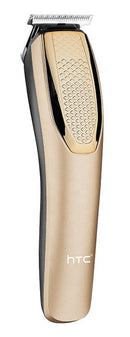 HTC ασύρματη κουρευτική μηχανή AT-1210A, 4 μήκη κοπής, ροζ χρυσό