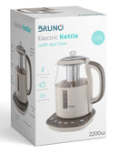 BRUNO ηλεκτρικός βραστήρας BRN-0053, με φίλτρο για τσάι, 2200w, 1.5t