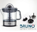 BRUNO ηλεκτρικός στίφτης BRN-0095 με χωρητικότητα 700ml, 40W, inox-μαύρο