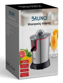 BRUNO ηλεκτρικός στίφτης BRN-0096, συνεχούς ροής, 600W, inox-μαύρο