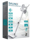 BRUNO ηλεκτρική σκούπα 2 σε 1 BRN-0133, 600W, λευκή-ασημί