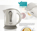 BRUNO βραστήρας νερού BRN-0141, 1L, 1100W, λευκό-γκρι