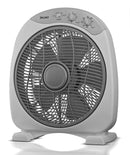 BRUNO ανεμιστήρας Box Fan BRN-0184, επιτραπέζιος/δαπέδου, 38W 32cm, γκρι