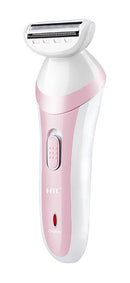 HTC αποτριχωτική μηχανή HL-020, 3 σε 1, επαναφορτιζόμενη, ροζ