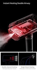 DEERMA ατμοκαθαριστής ρούχων χειρός HS200, 1000W, 110ml, λευκός