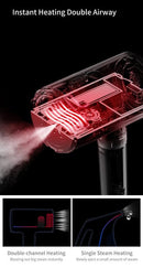 DEERMA ατμοκαθαριστής ρούχων χειρός HS200, 1000W, 110ml, λευκός