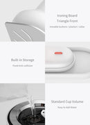 DEERMA ατμοκαθαριστής ρούχων χειρός HS200, 1000W, 110ml, λευκός