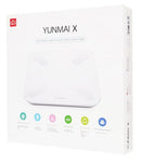 YUNMAI smart ζυγαριά X M1825, 3-180kg, 1000mAh, λευκή