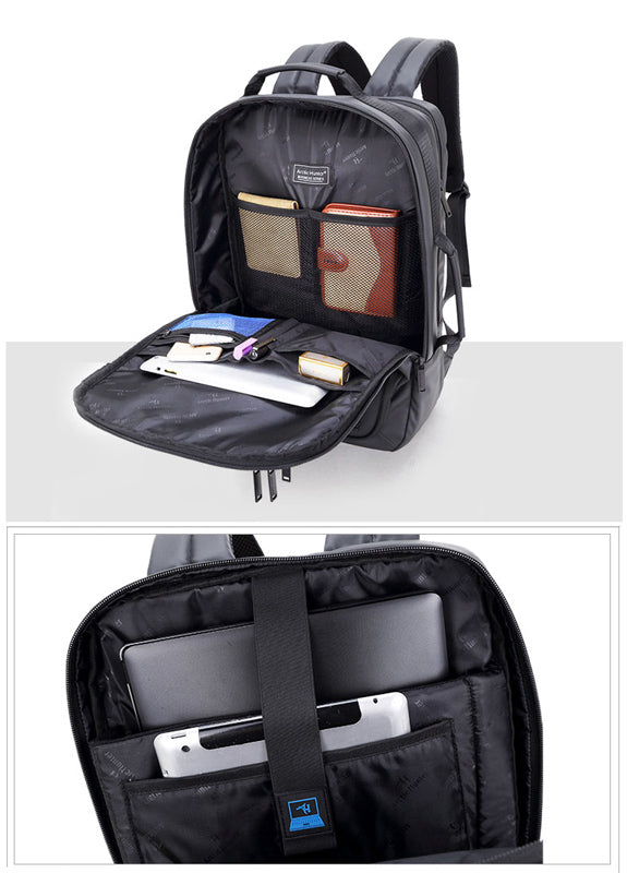 ARCTIC HUNTER τσάντα πλάτης 1500362 με θήκη laptop 15.6", 20L, μαύρη - Timo Leon™ Shop