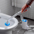 ΠΙΓΚΑΛ Βούρτσακι καθαρισμού τουαλέτας μιας χρήσης με θήκη! Με απαλές αλλά ανθεκτικές τρίχες, αφαιρεί αποτελεσματικά τους λεκέδες και τη βρωμιά ενώ είναι απαλό στη λεκάνη της τουαλέτας σας. Το στήριγμα το διατηρεί στη θέση του και αποτρέπει το στάζει, καθιστώντας το εύκολο στην αποθήκευση και τη χρήση. Επιπλέον, είναι απολύτως ασφαλές και υγιεινό, καθώς μπορείτε να το πετάξετε μετά τη χρήση. Πείτε αντίο στις παραδοσιακές βούρτσες τουαλέτας και μεταβείτε στη βολική και απροβλημάτιστη επιλογή μας