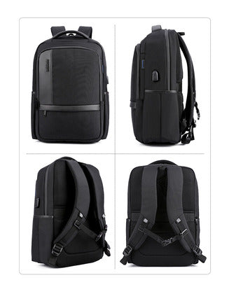 ARCTIC HUNTER τσάντα πλάτης B00120C-BK με θήκη laptop 15.6", μαύρη - Timo Leon™ Shop
