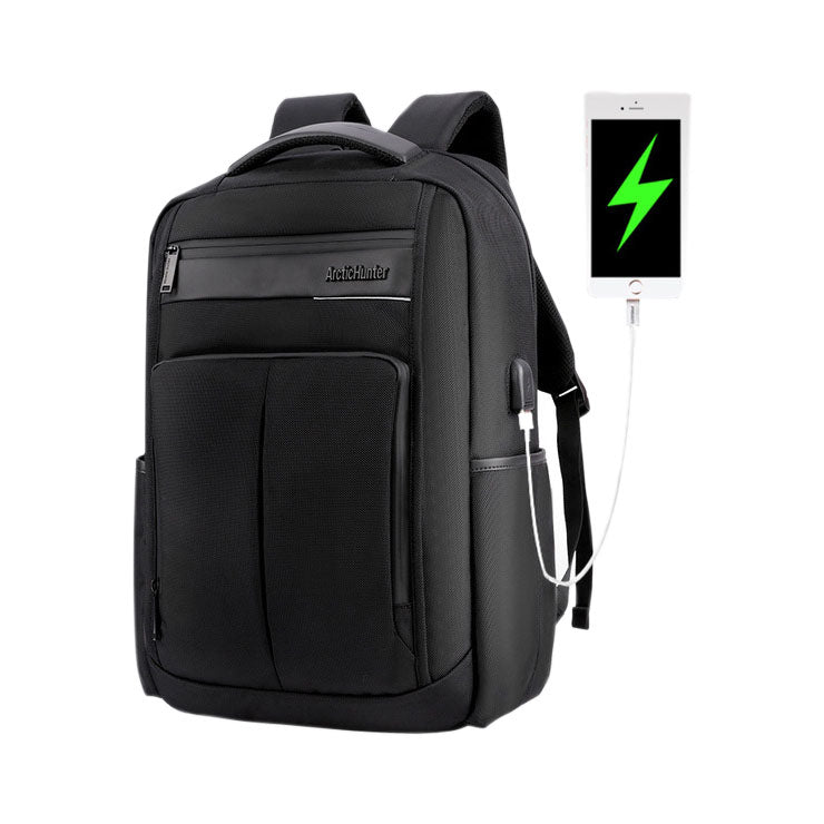 ARCTIC HUNTER τσάντα πλάτης B00121C-BK με θήκη laptop 15.6", μαύρη - Timo Leon™ Shop