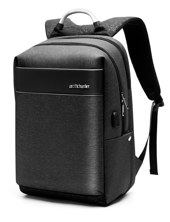 ARCTIC HUNTER τσάντα πλάτης B00218L, θήκη laptop 15.6", USB, 30L, μαύρη - Timo Leon™ Shop