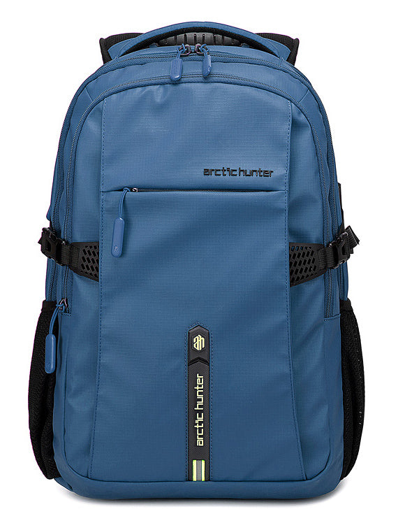 ARCTIC HUNTER τσάντα πλάτης B00388 με θήκη laptop 15.6", USB, 27L, μπλε - Timo Leon™ Shop
