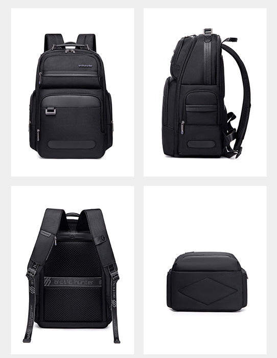ARCTIC HUNTER τσάντα πλάτης B00492 με θήκη laptop 15.6", 22L, μαύρη - Timo Leon™ Shop