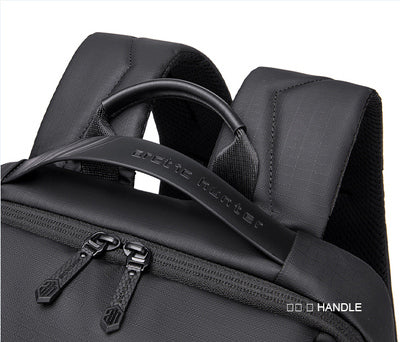 ARCTIC HUNTER τσάντα πλάτης B00532 με θήκη laptop 15.6", USB, 28L, μαύρη