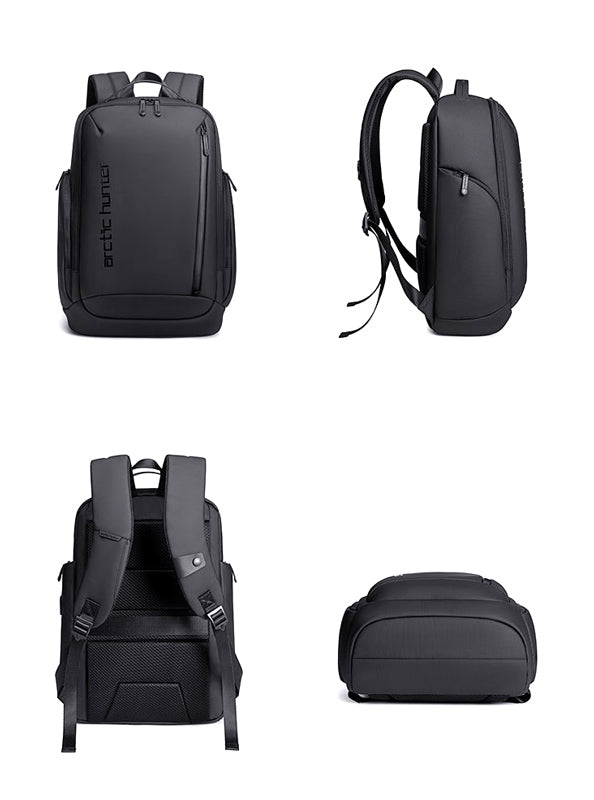 ARCTIC HUNTER τσάντα πλάτης B00554 με θήκη laptop 15.6", 20L, USB, γκρι