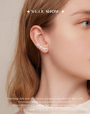 BAMOER σκουλαρίκια BSE819 με κυβική ζιρκόνια, ασήμι 925, ασημί - Timo Leon™ Shop