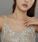 BAMOER κολιέ BSN208 δυο σειρών, με πέρλες, ασήμι 925, ασημί - Timo Leon™ Shop