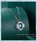 BAMOER κολιέ BSN257 με κυβική ζιρκόνια, ασήμι 925, ασημί