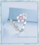 BAMOER δαχτυλίδι BSR438 με κυβική ζιρκόνια, ανοιγόμενο, ασήμι 925, ασημί - Timo Leon™ Shop