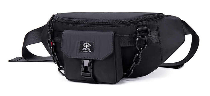 SUPER FIVE τσάντα μέσης FYB00037, μαύρη - Timo Leon™ Shop