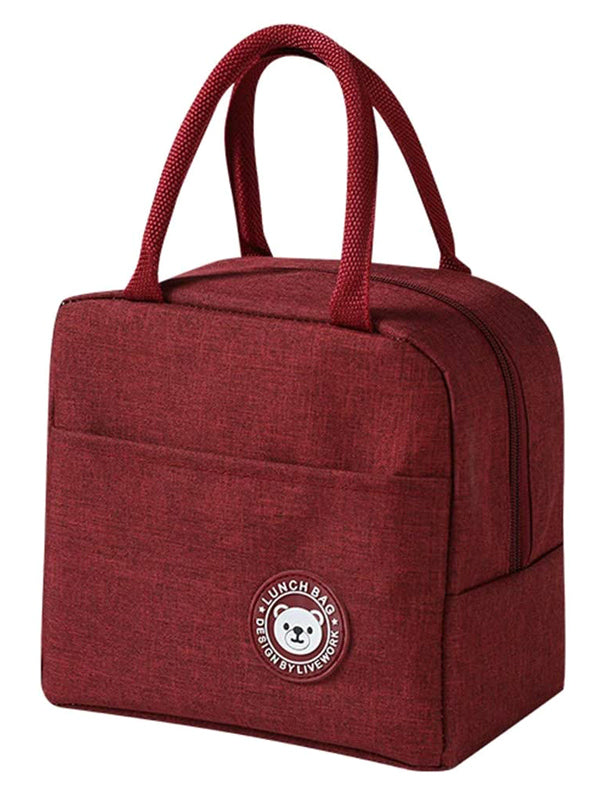 Ισοθερμική τσάντα HUH-0012, 7L, αδιάβροχη, 23x13x21cm, κόκκινη - Timo Leon™ Shop