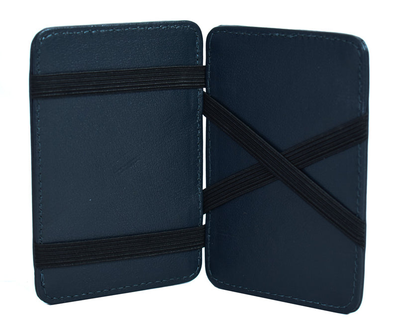 INTIME έξυπνο πορτοφόλι IT-014, RFID, δερμάτινο, μπλε - Timo Leon™ Shop
