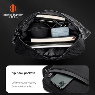 ARCTIC HUNTER τσάντα ώμου K00096-BK, με θήκη tablet 8", μαύρη - Timo Leon™ Shop