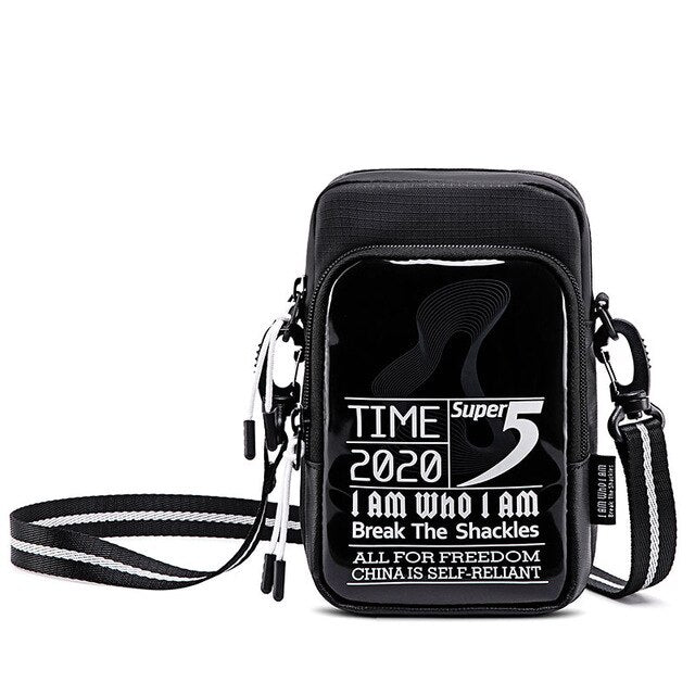 SUPER FIVE τσάντα ώμου K00110-BK, μαύρη - Timo Leon™ Shop