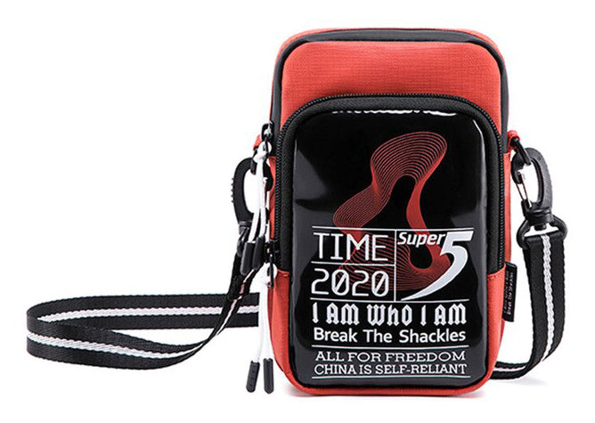 SUPER FIVE τσάντα ώμου K00110-OR, κόκκινη - Timo Leon™ Shop
