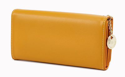 ROXXANI γυναικείο πορτοφόλι LBAG-0013, κίτρινο - Timo Leon™ Shop