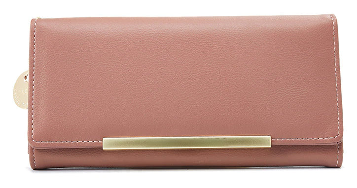 ROXXANI γυναικείο πορτοφόλι LBAG-0014, ροζ - Timo Leon™ Shop