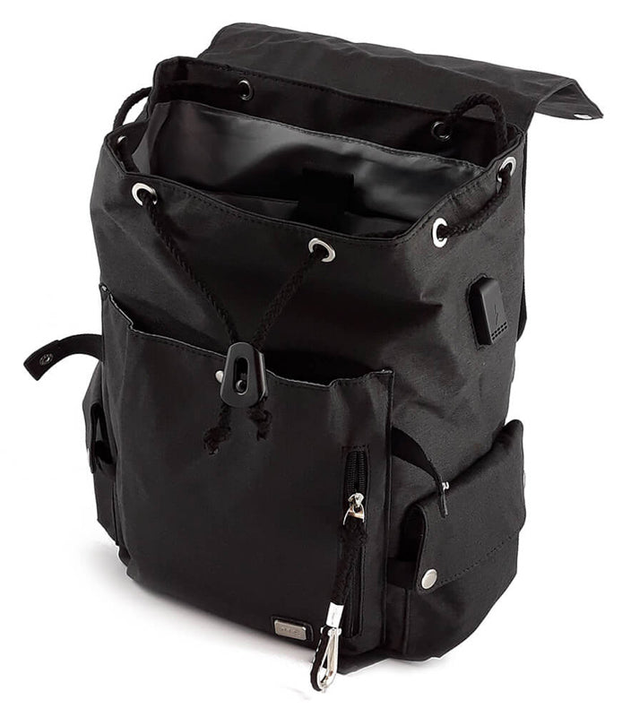 MARK RYDEN τσάντα πλάτης MR5923, με θήκη laptop 15.6", 16L, μαύρη - Timo Leon™ Shop