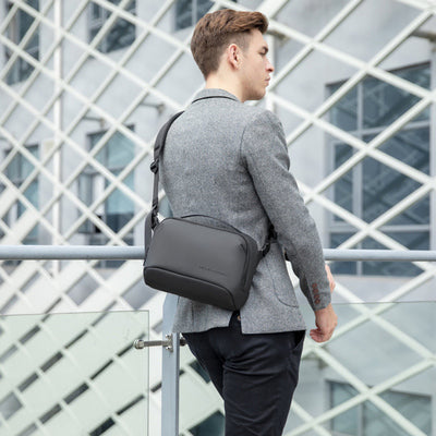 MARK RYDEN τσάντα ώμου MR8909, με θήκη tablet 11", 4L, μαύρη - Timo Leon™ Shop