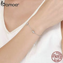 BAMOER βραχιόλι SCB081 με κυβική ζιρκόνια, ασήμι 925, ασημί - Timo Leon™ Shop