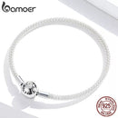 BAMOER βραχιόλι Charm snake chain SCB105-17, ασήμι 925, ασημί - Timo Leon™ Shop