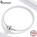 BAMOER βραχιόλι Charm snake chain SCB105-17, ασήμι 925, ασημί - Timo Leon™ Shop