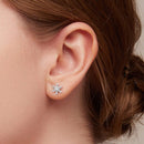 BAMOER σκουλαρίκια μπάρα SCE1458, με κυβική ζιρκόνια, ασήμι 925, ασημί - Timo Leon™ Shop