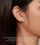 BAMOER σκουλαρίκια κρίκος SCE1624, ασήμι 925, ασημί - Timo Leon™ Shop