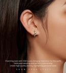 BAMOER σκουλαρίκια κρίκος SCE1624, ασήμι 925, ασημί - Timo Leon™ Shop