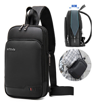 ARCTIC HUNTER τσάντα Crossbody XB00113-BK, αδιάβροχη, μαύρη - Timo Leon™ Shop