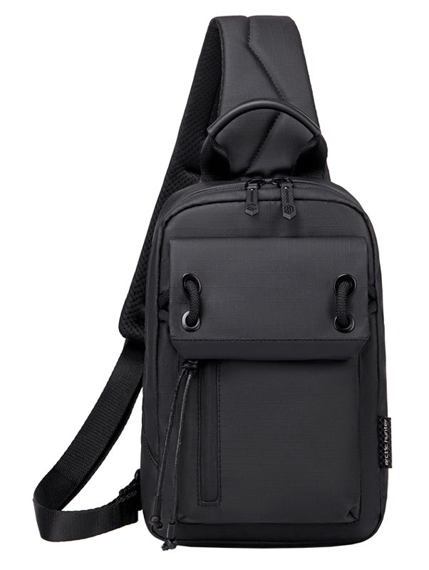 ARCTIC HUNTER τσάντα Crossbody XB00526 με θήκη tablet, 3L, μαύρη