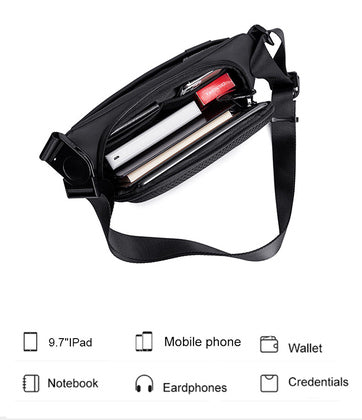 ARCTIC HUNTER τσάντα μέσης Y00569 με θήκη tablet, 3.5L, γκρι